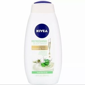 Nivea  Refreshing Body Wash Fresh Aloe & Lily